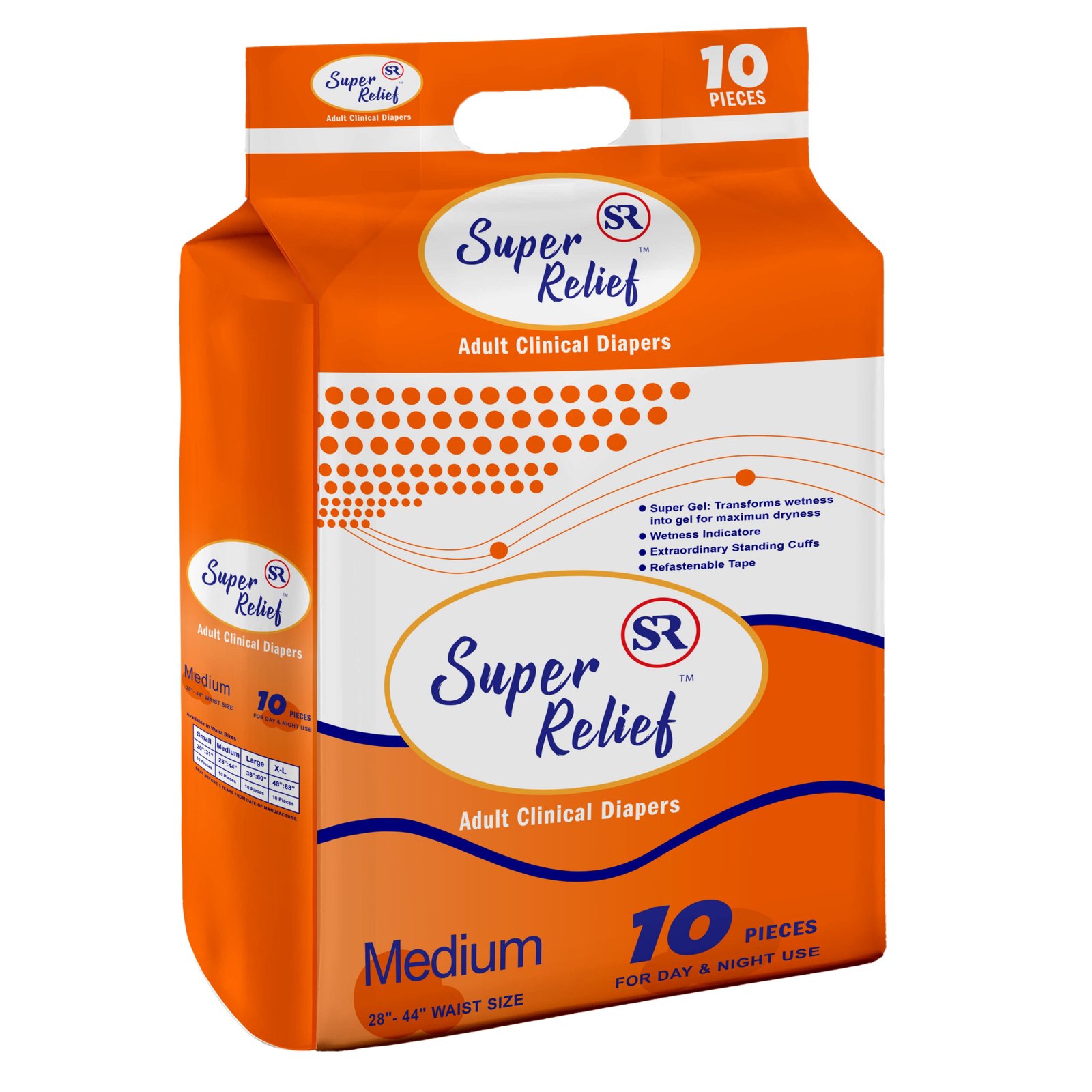 Adult Clinical Diapers (Medium)